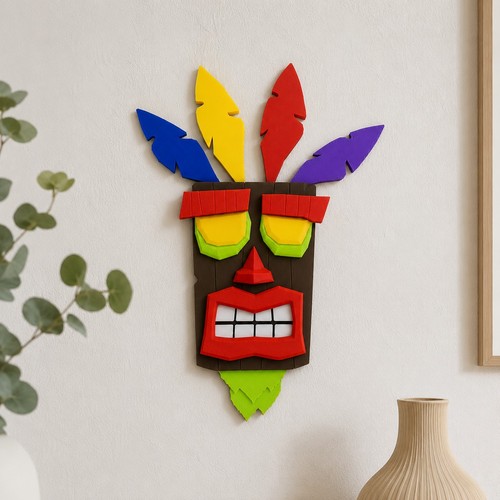 Crash bandicoot aku mask - aku,