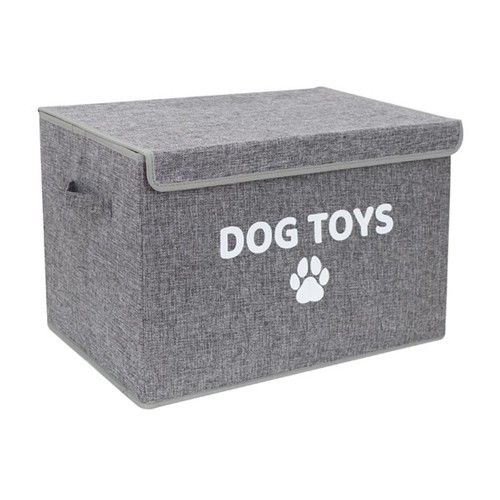 Dog toy box foldable - dog,