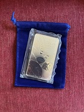 2022 James Bond 007 Diamonds Are Forever British Royal Mint 10 Oz Silver Bar