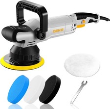 Dual Action Polisher - DEKOPRO 900W 150MM Pad, 6-Speed Random Orbit Buffer