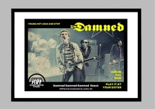 THE DAMNED - Framed A3 Poster