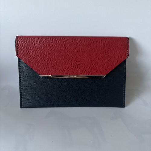 Lancel red black - red, leather