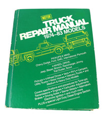 MOTOR TRUCK REPAIR MANUAL