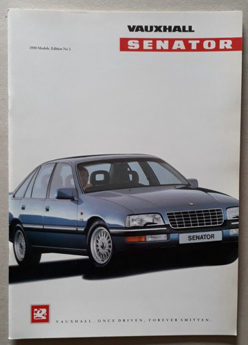 Vauxhall senator brochure 1990 - vauxhall,