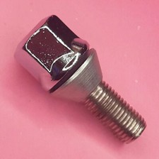 16 CHROMED WHEEL BOLTS