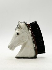 VINTAGE POTTERY HORSE HEAD