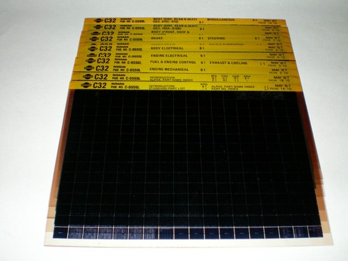 Microfiche replacement parts - replacement,