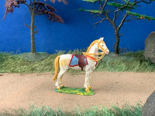 Elastolin 40mm horse figure - elastolin,