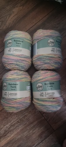Aldi crafty rainbow pastel - so,
