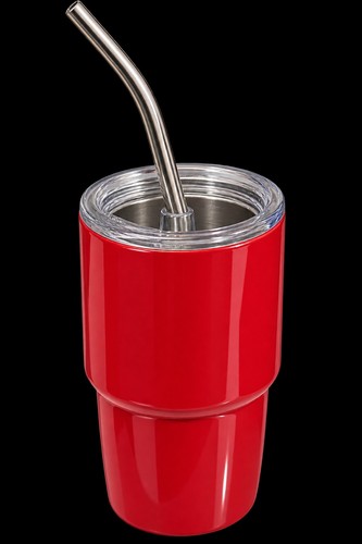 Stainless steel shot glasses - steel,