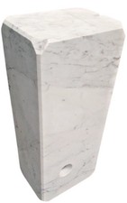 White Carrara Marble Base For