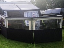 Kampa Rally Air Pro 330L Inflatable Awning & Air Pro 5panel Inflatable Windbreak