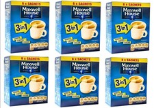 6 Packs Maxwell House 3 in 1