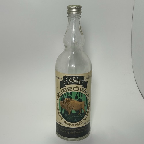 Vintage polmos zubrowka - polmos, bison