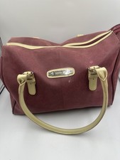 Antler weekend bag, overnight bag, holdall, maroon red, hand luggage, tote, shop
