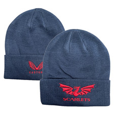 Scarlets Men's Navy Beanie