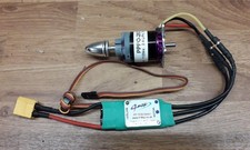 4max brushless motor with 30A speed controller, working.