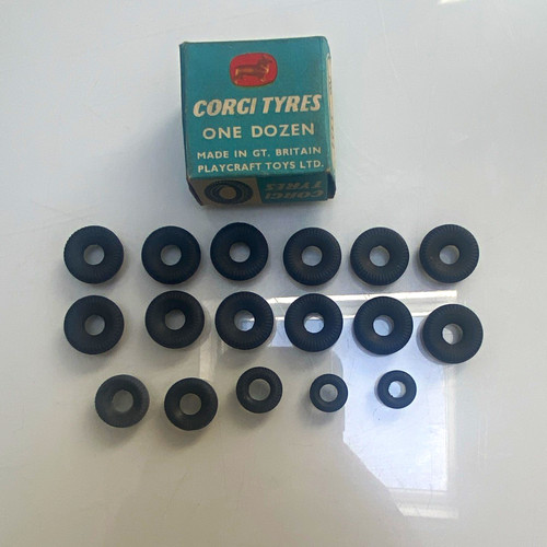 Corgi 1452 replacement tyres - corgi,