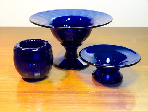Bristol blue glass miniature - bristol,