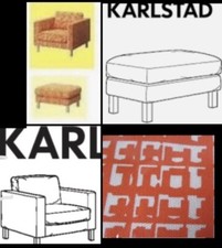 IKEA Karlstad Husie Orange