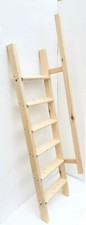 Wooden ladder for loft bunk