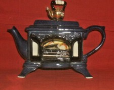 Swineside Fireplace with kettle Novelty Teapot