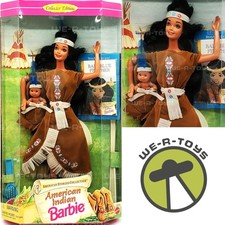 American indian barbie doll - indian,