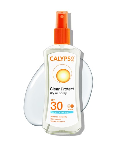 Calypso dry oil wet skin - skin, sp30