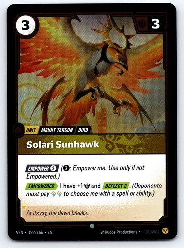 Solari sunhawk vendetta - solari,