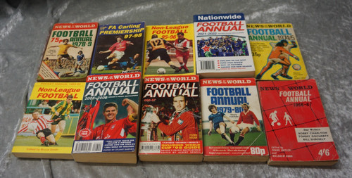 Football annuals new of - 10,