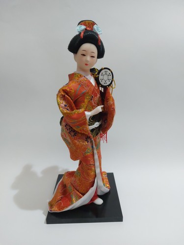 Japanese geisha doll - japanese,