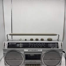 Vintage Sharp GF-4343E Boombox