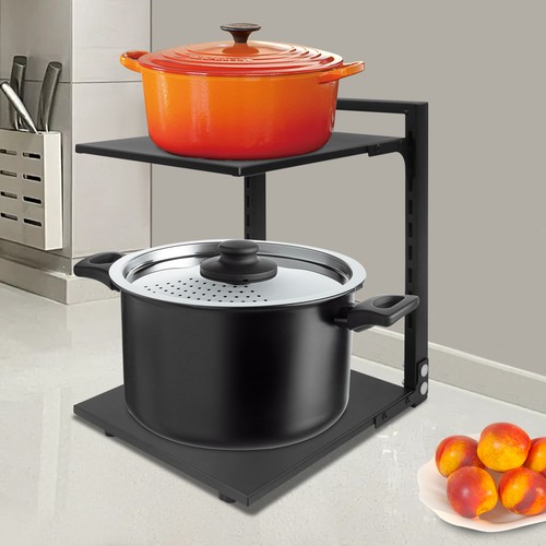 Tier kitchen pot - rack, pan