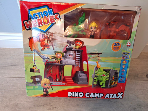 Action heroes dino camp - action, atax