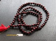 BUDDHIST ROSEWOOD Fair Trade MANTRA MALA BEADS 108 MEDITATION PRAYER BUDDHA AUM