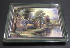 Thomas Kinkade HOMETOWN LAKE