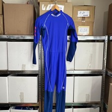 Norheim One Piece Cross Country Ski Suit Womens Size 38 Racing Ski Blue