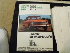 Jack Brabham's Car Care Cards