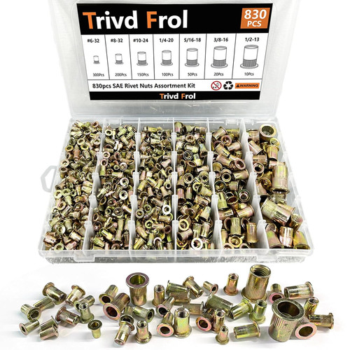 Rivet nut tool kit 830pcs - tool,