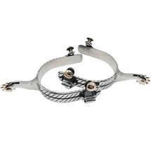 Western style spurs cowboy - western,