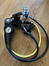 Mares Abyss Regulator with Axis Octopus and Oceanic 3 Gauge Console Scuba Dive