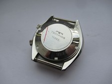 TECHNOS NOS ALARMDATE AUTOMATIC CASE & CROWNS GLASS FOR CAL AS 5008 ORIGINAL VGC