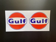 Gulf Stickers Vinyl Motorbike