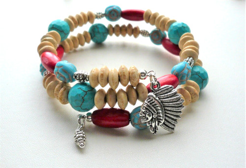 Native american inspired wrap - native,