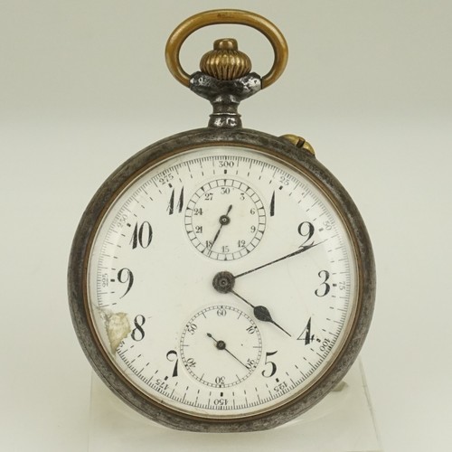 Rare chronograph pocket watch - chronograph,