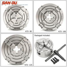 4 Jaw independent Lathe Chuck CNC Drilling Machine 160mm K72-160