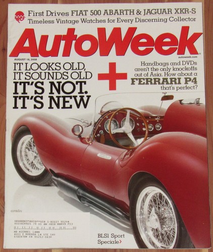 August 2008 autoweek - august, 18