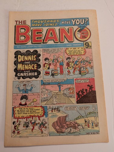 Beano comic 2029 june - no, 2029,