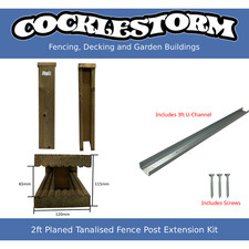 2ft Planed P/T Timber/Concrete