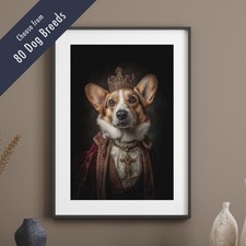 Royal Dog Portrait Print –